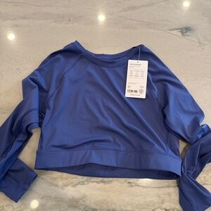 Athleta Rashguard Top and High Rise Swim Bottoms